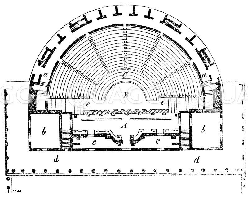 Theater zu Herculaneum [Digital]