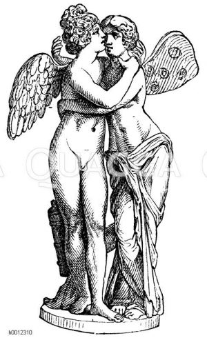 Eros und Psyche, Umarmung [Digital]