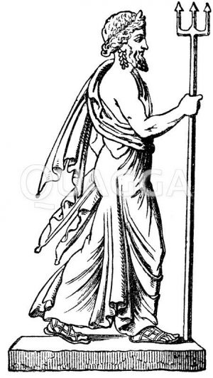 Poseidon, Gott des Meeres (älteren Stils) [Digital]