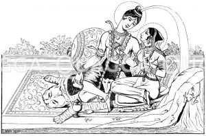 Mahadeva und Bhavani [Digital]
