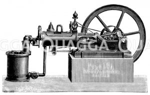 Benzinmotor von Benz [Digital]