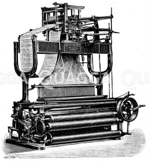 Mechanischer Jacquardwebstuhl [Digital]