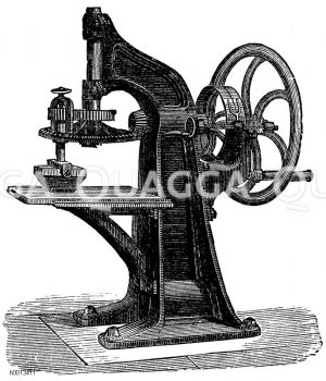 Farbreibmaschine mit Reiber [Digital]