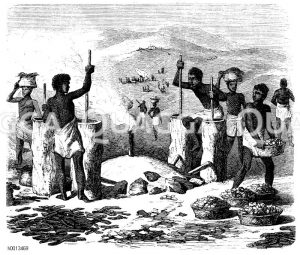 Eisenschmelze in Afrika [Digital]