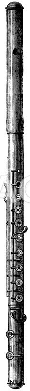 Holzflöte, System Böhm, konische Bohrung [Digital]