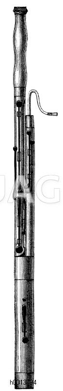 Fagott aus der ersten Hälfte des 19. Jahrhunderts [Digital]