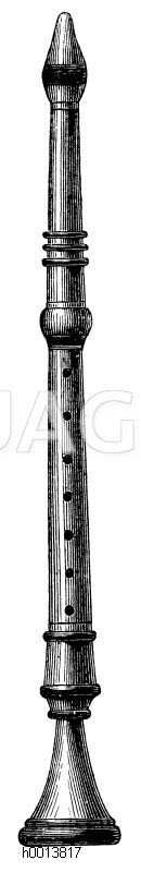 Klarinette aus dem Anfang des 18. Jahrhunderts [Digital]