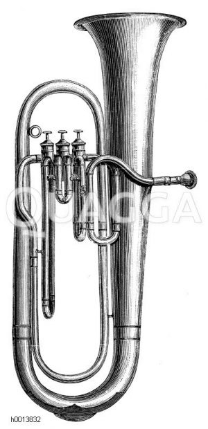 tiefe Baßsaxhorn [Digital]