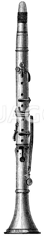 Klarinette aus der ersten Hälfte des 19. Jahrhunderts [Digital]