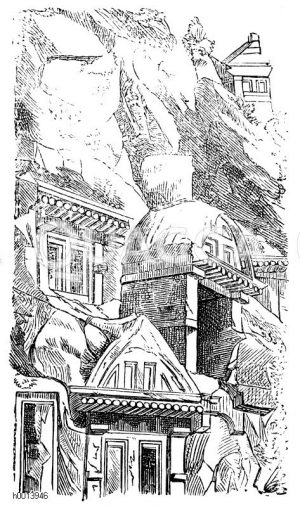 Felsgräber zu Myra in Lykien [Digital]