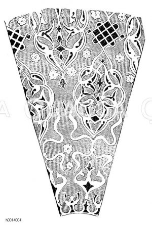 Kuppelornament von der Moschee Solimans d. Gr. in Konstantinopel [Digital]