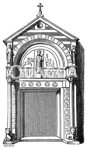 Portal von S. Zeno in Verona [Digital]