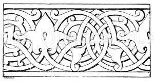 Wanddekoration aus der Alhambra [Digital]