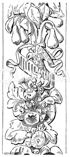 Ornament von Ghibbertis Bronzetüren in Florenz [Digital]