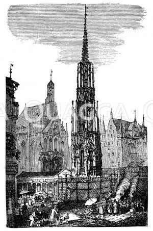 Hauptmarkt in Nürnberg [Digital]