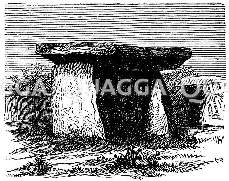 Geschlossener Dolmen bei Rajunkolur [Digital]
