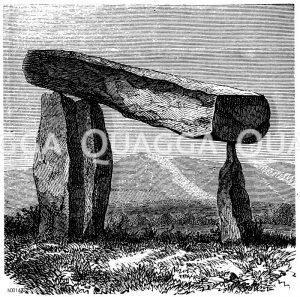 Dolmen bei Castle Wellan (Irland) [Digital]