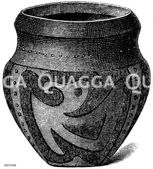 Wiederhergestellte Moundvase aus Ohio [Digital]