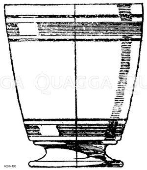 Trinkgefäß aus Glas, 19. Jahrhundert [Digital]