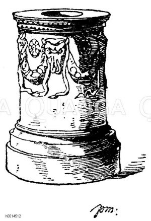 Antike Altar: Römische Altar. [Digital]