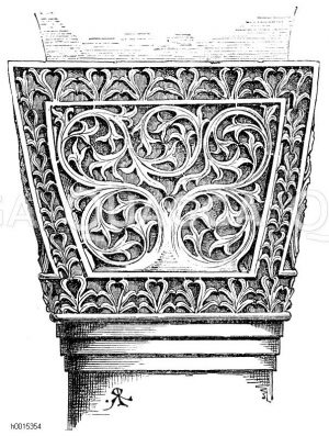 Kapitell aus S. Micchele in Affricisco zu Ravenna (Rahn.) [Digital]