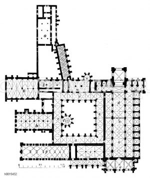 Zisterzienserkloster Maulbronn: Grundriss [Digital]