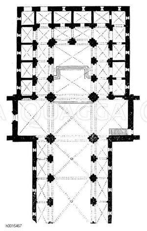 Kirche zu Riddagshausen: Grundriss [Digital]
