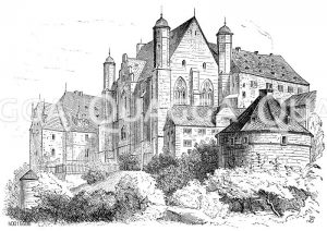 Marburg: Schloss (v. Dehn-Rotfelser) [Digital]