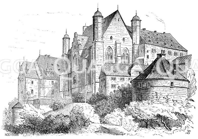 Marburg: Schloss (v. Dehn-Rotfelser) [Digital]