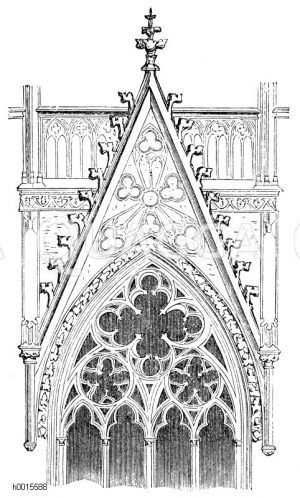 Wimperge vom Kölner Dom [Digital]