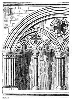 Kathedrale von Salisbury: Triforium [Digital]