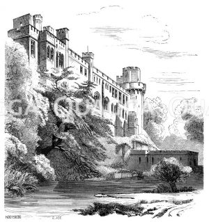 Warwick-Castle (nach Hall) [Digital]