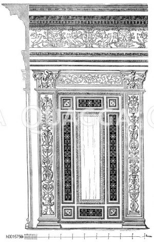 Wandbekleidung aus S. Croce in Florenz (Telrich) [Digital]