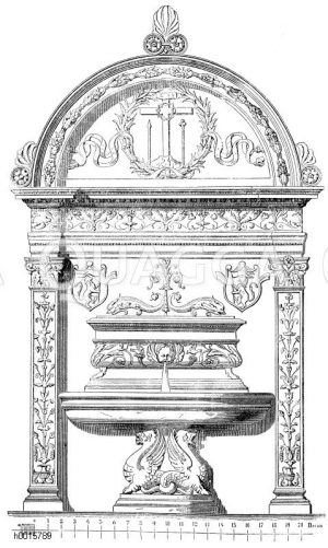 Brunnen in der Certosa bei Florenz (Teirich) [Digital]