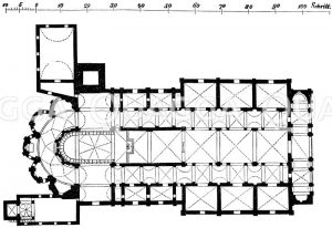 Grundriss der Kirche in S. Benedetto [Digital]