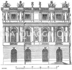 Versailles. Teil der Fassade [Digital]