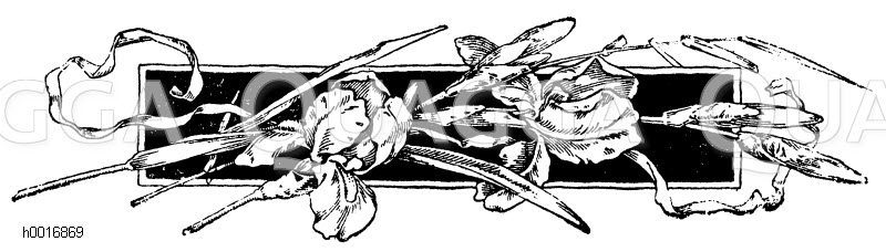 Band mit Blumen [Digital]