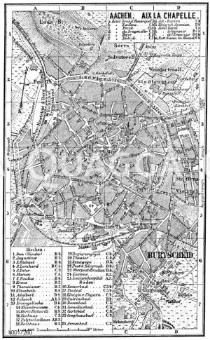 Aachen: Stadtplan [Digital]