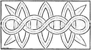 Ornament aus dem Inneren einer abessinischen Kirche [Digital]