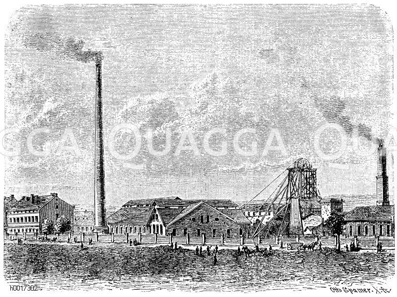 Salzbergwerk Neu Straßfurt, Agatheschacht [Digital]