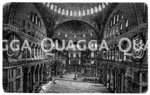 Inneres der Hagia Sofia [Digital]