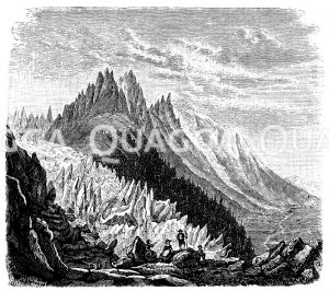 Aiguilles du bouchard im Chamounytal [Digital]
