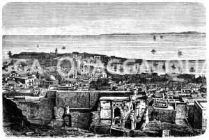 Algier von der Kasbah (Zitadelle) aus gesehen [Digital]