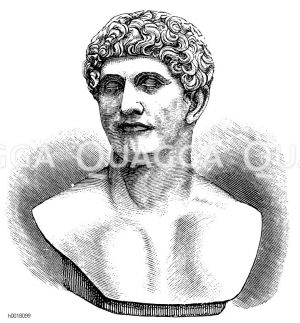 Marcus Antonius (ge. 14. Januar 83 v. Chr. oder 86 v. Chr., gest. 1. August 30 v. Chr.), römischer Politiker und Feldherr [Digital]
