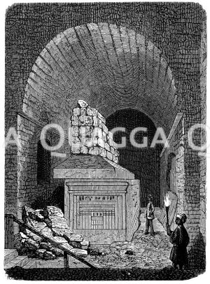 Apisgrab in Serapeum (Alexandrien) [Digital]
