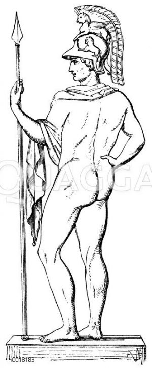 Ares. Nach einem Barberinischen Kandelaber [Digital]