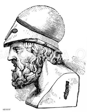 Aristides, Aristeides (geb. um 550 v. Chr., gest. um 467 v. Chr., athenischer Staatsmann [Digital]