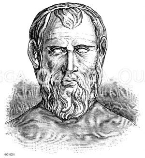 Aristophanes (geb. zw. 450 v. Chr. und 444 v. Chr., gest. um 380 v. Chr.), griechischer Komödiendichter [Digital]