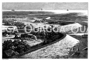 Holland: Nordseeküste mit eingedeichten Marschen [Digital]