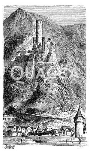 Burg Maus am Rhein [Digital]